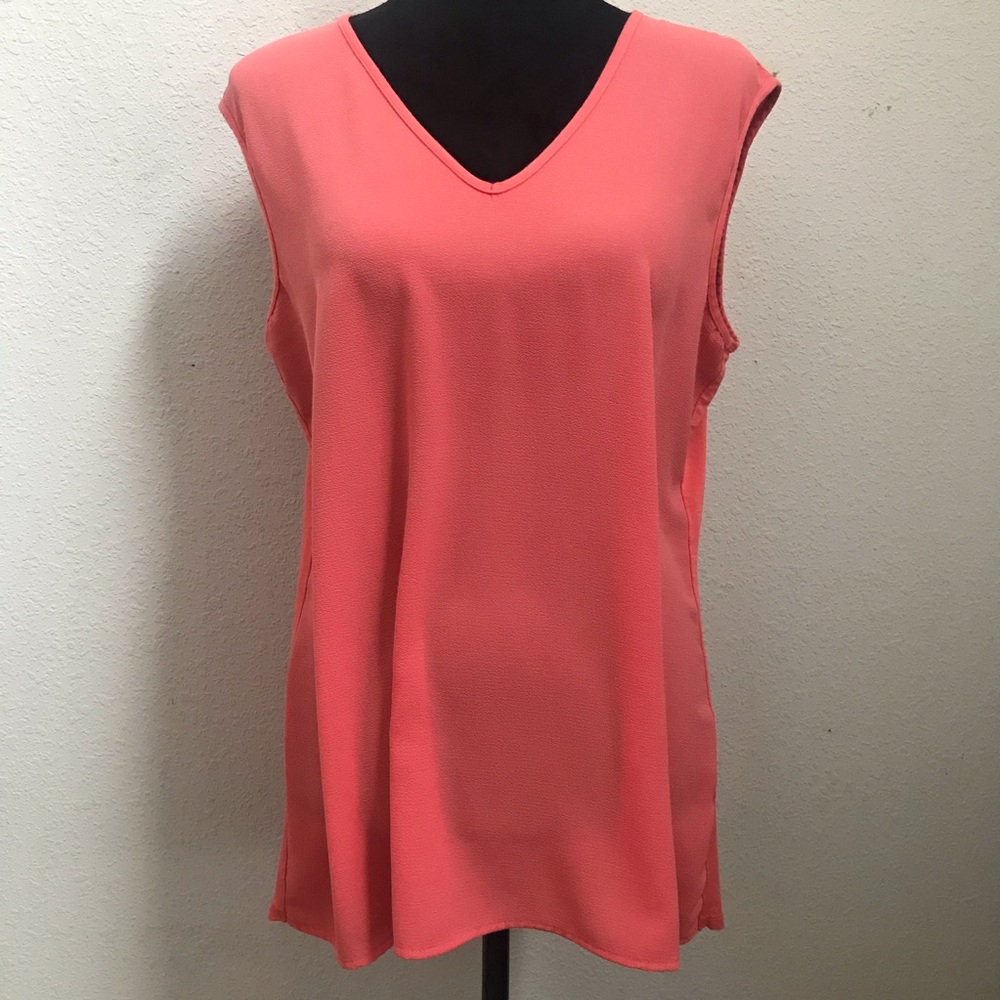 Vince Camuto Coral Sleeveless Top